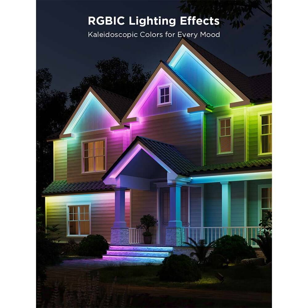 Outdoor LED RGBICWW Strip Lights Govee H70A13D1 Phantasy, WIFI, Bluetooth, 10m, White