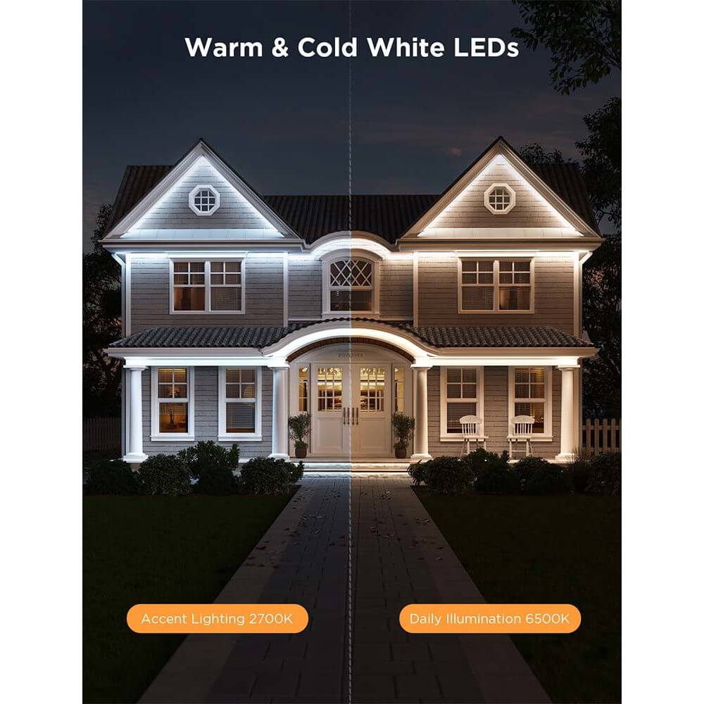 Outdoor LED RGBICWW Strip Lights Govee H70A13D1 Phantasy, WIFI, Bluetooth, 10m, White