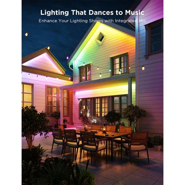 Outdoor LED RGBICWW Strip Lights Govee H70A13D1 Phantasy, WIFI, Bluetooth, 10m, White