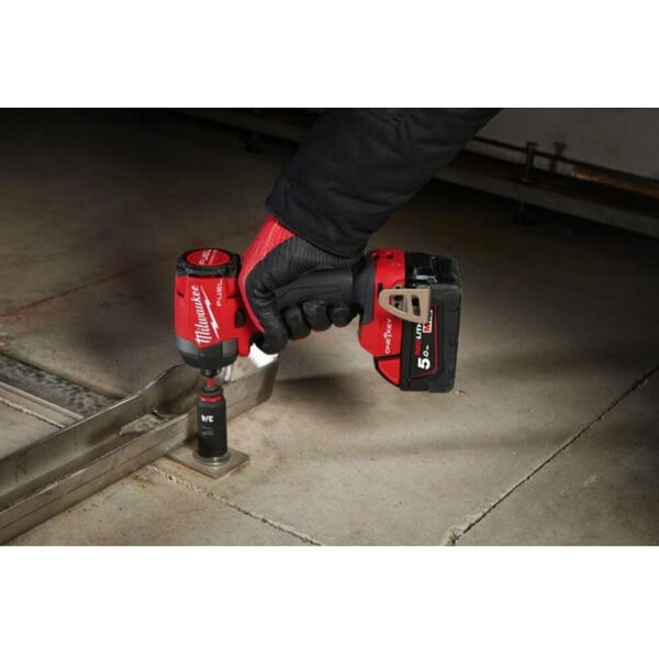 Li-ion Cordless Drill Milwaukee 4933492804 IMPACT M18 ONEID3-502X, 18V, 3900Rpm, Red/Black