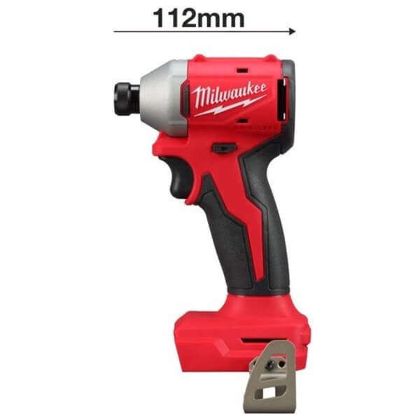ელექტრო სახრახნისი Milwaukee 4933492839 M18BLIDRC-0 190NM, 18V, 3600Rpm, Li-ion Cordless Drill, Red