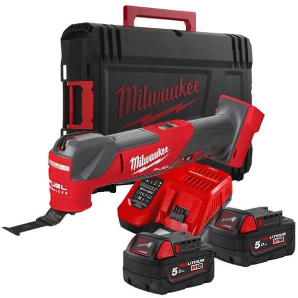 მულტიფუნქციური ხელსაწყო Milwaukee 4933478492 M18FMT-502X, 18V, Multi-function Tool, Red