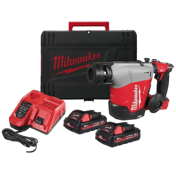 პერფორატორი Milwaukee 4933493533 M18FHAFOH16-302, 18V, 1310Rpm, 2.3J, Hammer Drill, Red