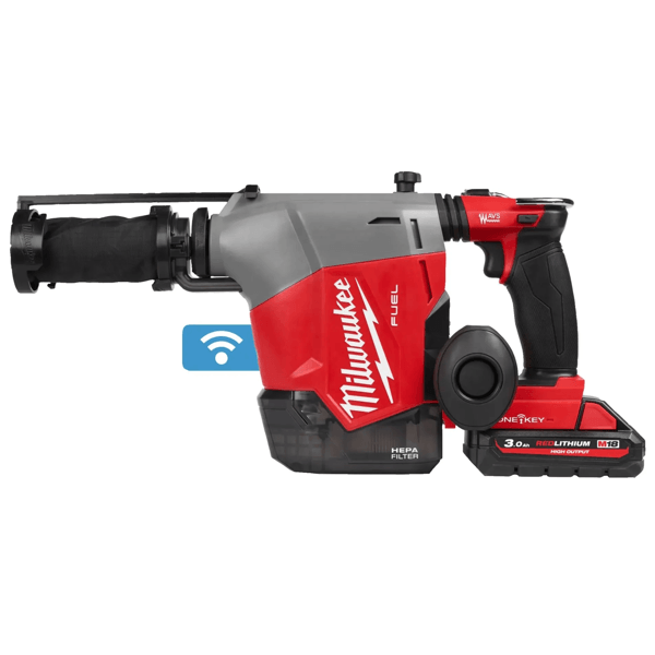 პერფორატორი Milwaukee 4933493533 M18FHAFOH16-302, 18V, 1310Rpm, 2.3J, Hammer Drill, Red