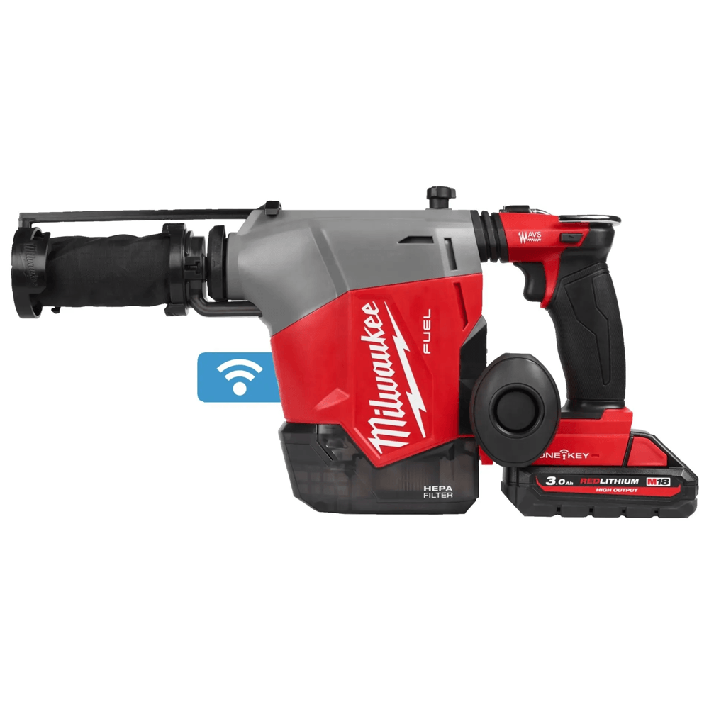 Hammer Drill Milwaukee 4933493533 M18FHAFOH16-302, 18V, 1310Rpm, 2.3J, Red