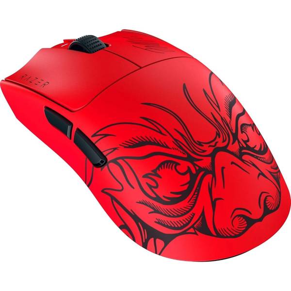 მაუსი Razer RZ01-05120500-R3M1 Viper V3 Pro Faker Edition, Wireless, Type-C, Gaming Mouse, Red