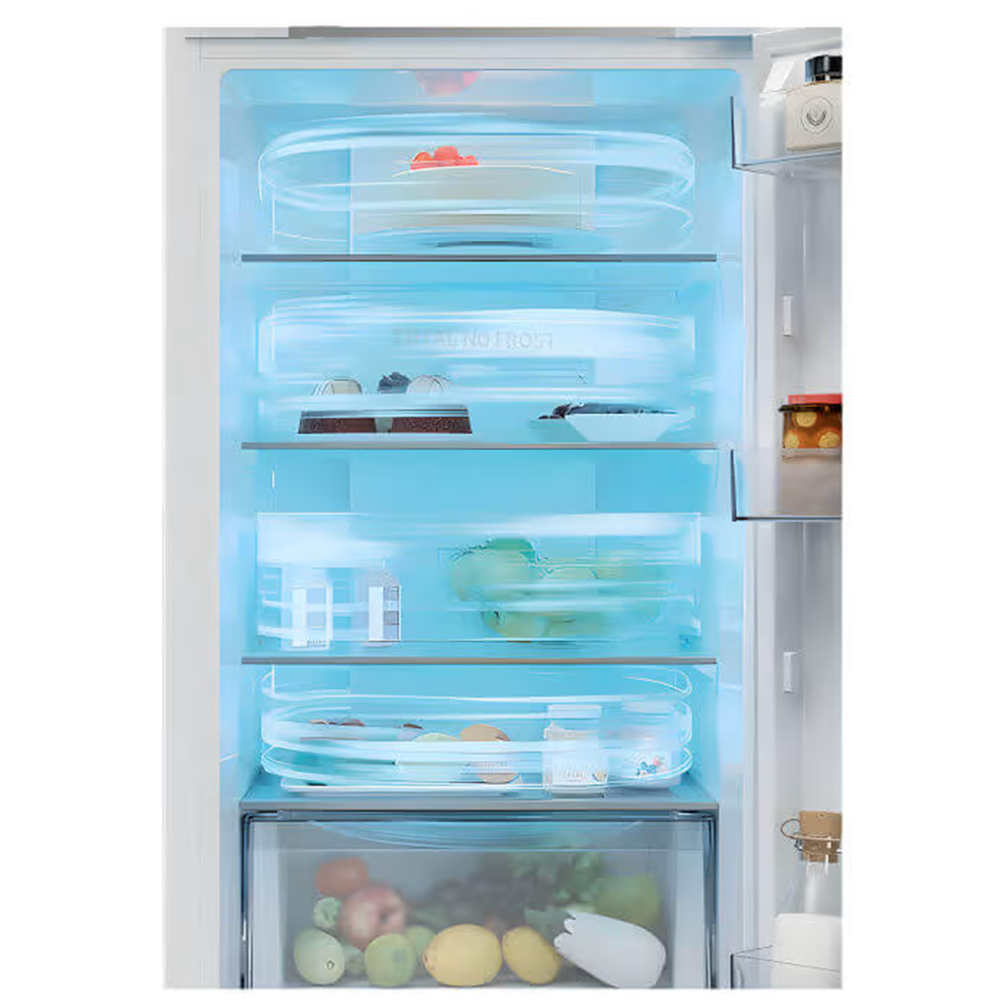ჩასაშენებელი მაცივარი Marazzi MBI-BC2-284W-H, E, 284L, 35dB, NO FROST, Built-in Refrigerator, White