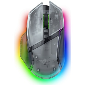 მაუსი Razer RZ01-05240400-R3G1 Basilisk V3 Pro 35K, Wireless, USB, Type-C, Bluetooth, Gaming Mouse, Phantom White
