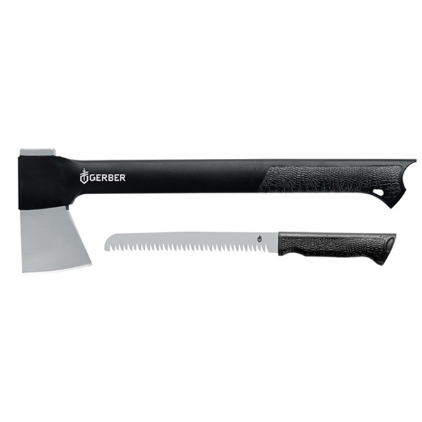 Axe+Saw Gerber 1014047(Gator, Combo II), Black