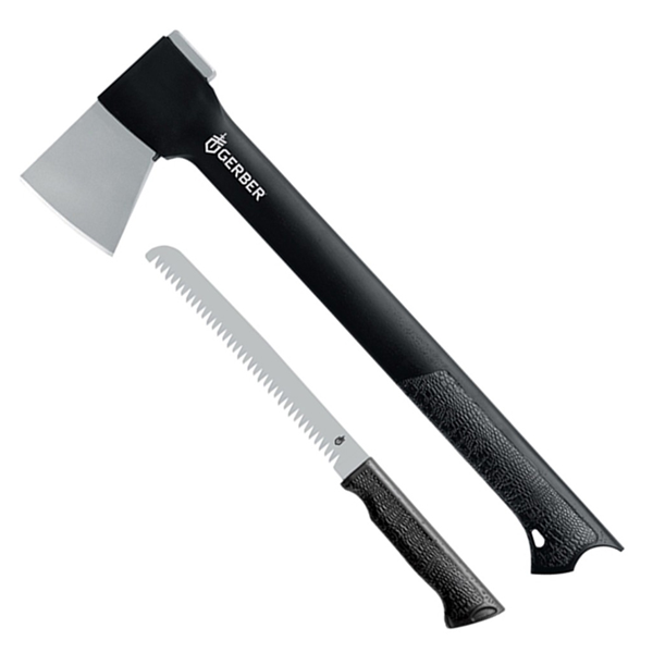 Axe+Saw Gerber 1014047(Gator, Combo II), Black