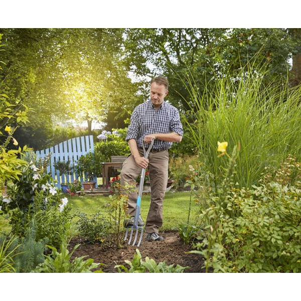 Spading Fork Gardena 11010822 NatureLine, Grey