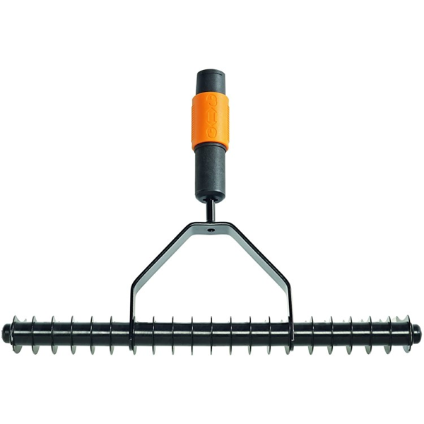 ფოცხი ტარის გარეშე Fiskars QuikFit 1000655, Rake, Black