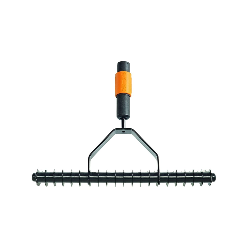 ფოცხი ტარის გარეშე Fiskars QuikFit 1000655, Rake, Black