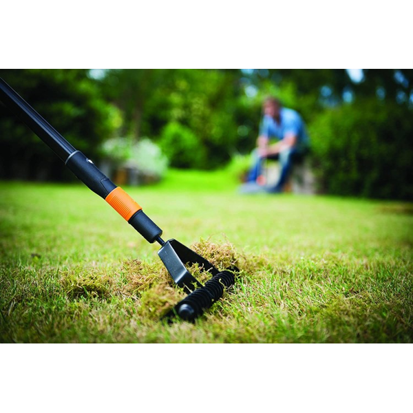 ფოცხი ტარის გარეშე Fiskars QuikFit 1000655, Rake, Black