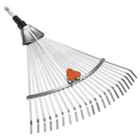 Rake Gardena combisystem 3103-20, Silver