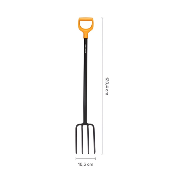 ფიწალი Fiskars Solid 1070673, Spading Fork, Black