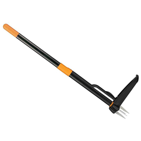 სარეველა ბალახის მოსაშორებელი Fiskars 1026652, Weed Remover, Black/Yellow