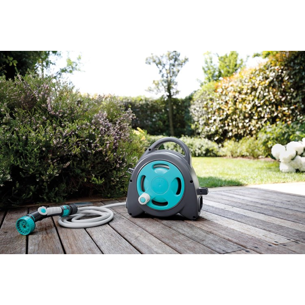 Reel With Hose And Accessories GF Aquabag Maxi GF80265608, 16.5m, Blue