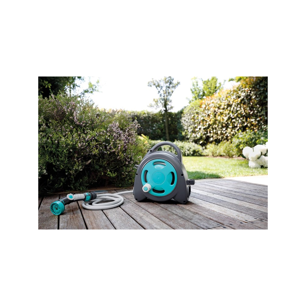 Reel With Hose And Accessories GF Aquabag Maxi GF80265608, 16.5m, Blue