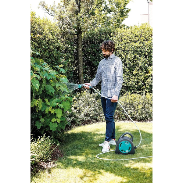 Reel With Hose And Accessories GF Aquabag Maxi GF80265608, 16.5m, Blue