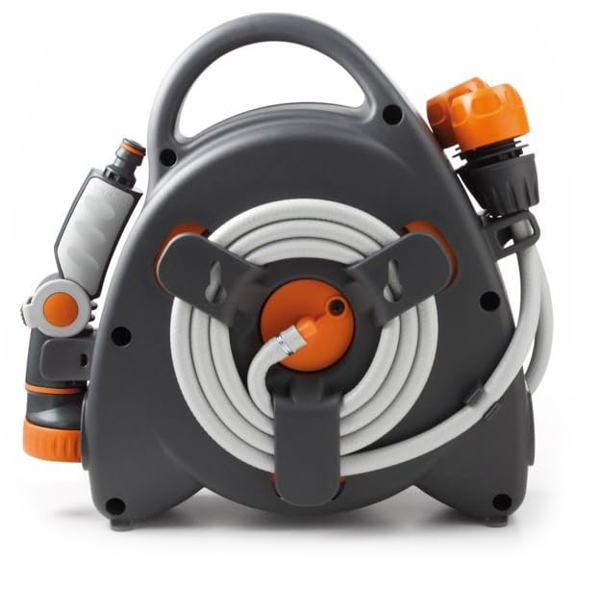 Reel With Hose And Accessories GF Aquabag Maxi GF80005608, 16.5m, Orange