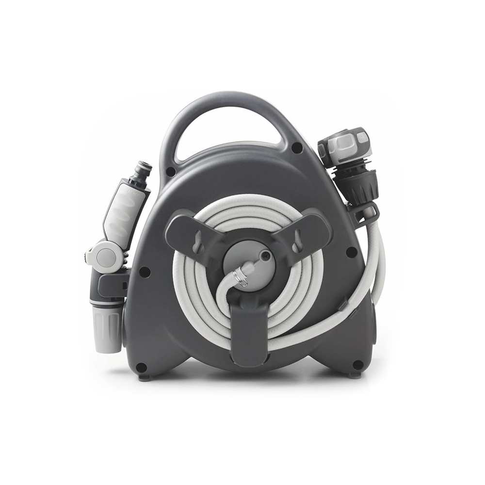 Reel With Hose And Accessories GF Aquabag Maxi GF80295608, 16.5m, Grey