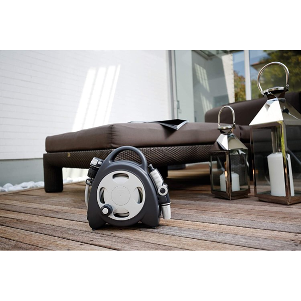 Reel With Hose And Accessories GF Aquabag Maxi GF80295608, 16.5m, Grey