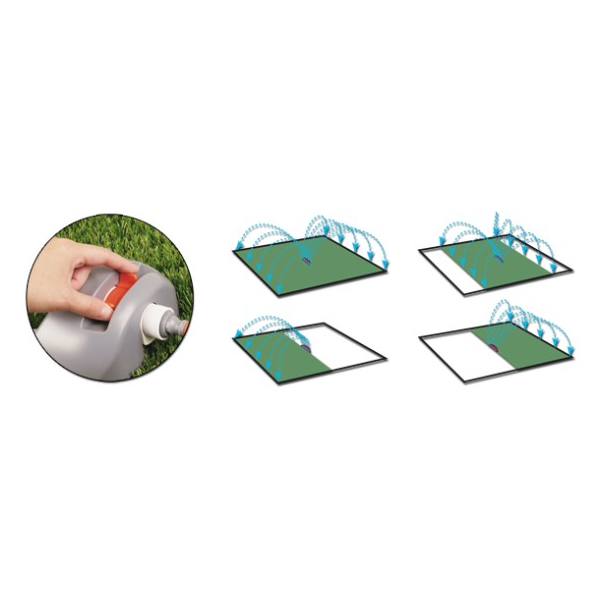 სარწყავი BRADAS WL-Z24, Sprinkler, Grey