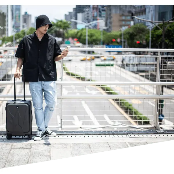 სამოგზაურო ჩანთა Acer GP.BAG11.003 OBG910 Predator Streetstyle Luggage 20", 41L, Suitcase, Matte Gray
