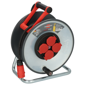 Coil Brennenstuhl 13045602, 4Socket, 25m, Coil, Black