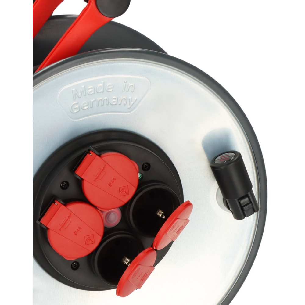 Coil Brennenstuhl 13045602, 4Socket, 25m, Coil, Black