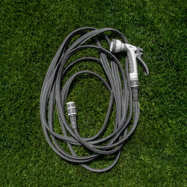 წელვადი სარწყავი მილი საცმით Bradas WTW612GY, 6-12m, Garden Hose, Black