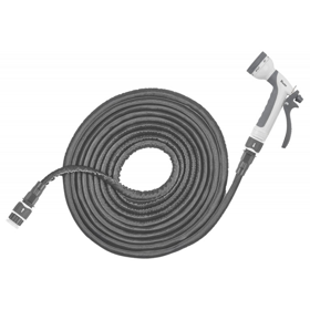 წელვადი სარწყავი მილი საცმით Bradas WTW612GY, 6-12m, Garden Hose, Black
