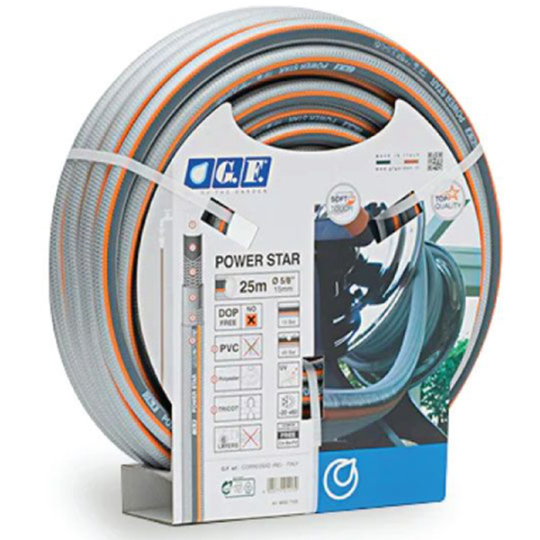 Garden Hose GF GF80007103, 25m, Grey