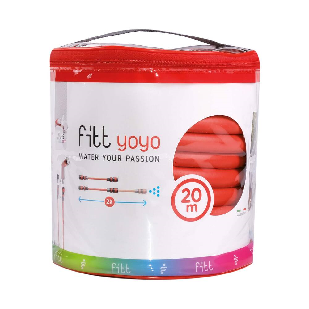 Garden Hose Fitt Yoyo 11021255, 20m, Red