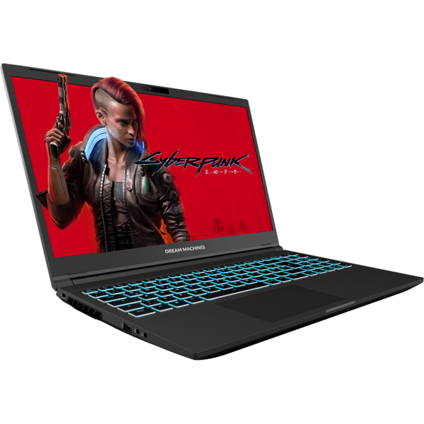 ნოუთბუქი Dream Machines RG3050-15UA70, 15.6", i5-13420H, 16GB, 512GB SSD, RTX3050 4GB, Black