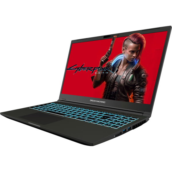 ნოუთბუქი Dream Machines RG3050-15UA71, 15.6", i5-13420H, 16GB, 1TB SSD, RTX3050 4GB, Black