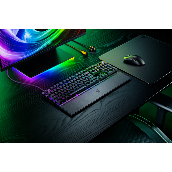 Gaming Mechanical Keyboard Razer RZ03-05530100-R3M1 Huntsman V3 Pro, Wired, USB, RGB, Black