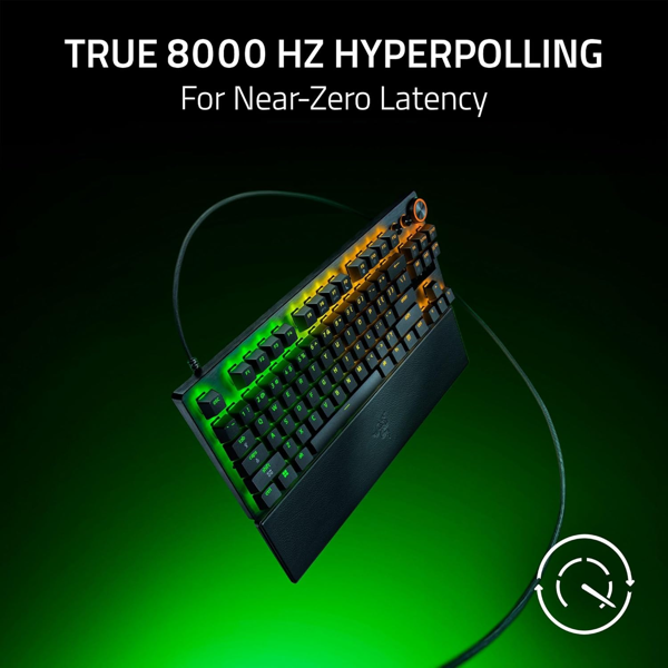 Gaming Mechanical Keyboard Razer RZ03-05520100-R3M1 Huntsman V3 Pro, Wired, USB, RGB, Black