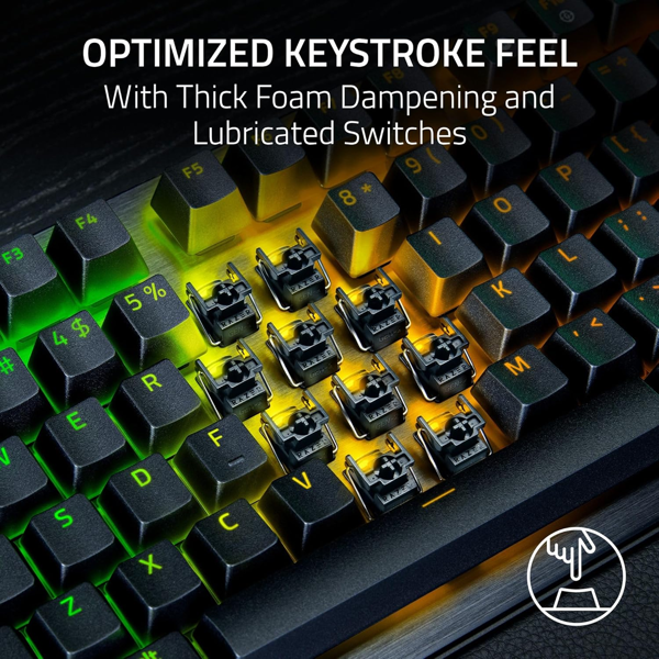 Gaming Mechanical Keyboard Razer RZ03-05520100-R3M1 Huntsman V3 Pro, Wired, USB, RGB, Black