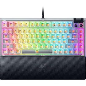 Gaming Mechanical Keyboard Razer RZ03-05003500-R3M1 BlackWidow V4, Wired, USB, RGB, Phantom White