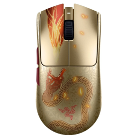 მაუსი Razer RZ01-05120800-R3M1 Viper V3 Pro, Wireless, USB, Gaming Mouse, Gold/Counter-Strike 2 Edition
