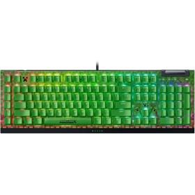 Gaming Mechanical Keyboard Razer RZ03-04704100-R3M1 BlackWidow V4 X, Wired, USB, RGB, Minecraft Edition