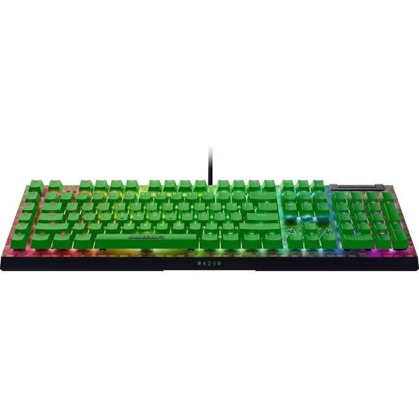 Gaming Mechanical Keyboard Razer RZ03-04704100-R3M1 BlackWidow V4 X, Wired, USB, RGB, Minecraft Edition