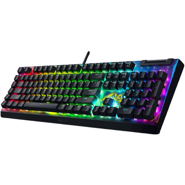 Gaming Mechanical Keyboard Razer RZ03-04703600-R3M1 BlackWidow V4 X, Wired, USB, RGB, Fortnite Edition