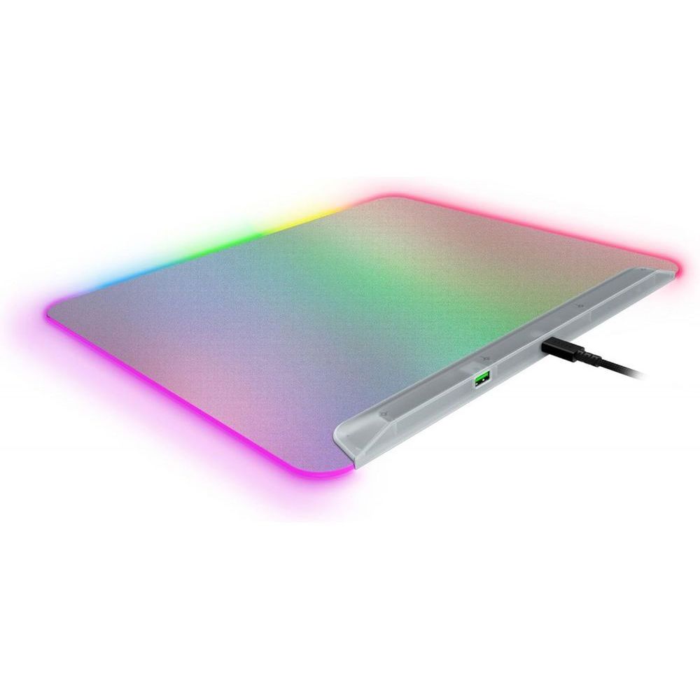 მაუსის პადი Razer RZ02-04920400-R3M1 Firefly V2 Pro, M, RGB, Mouse Pad, Phantom White