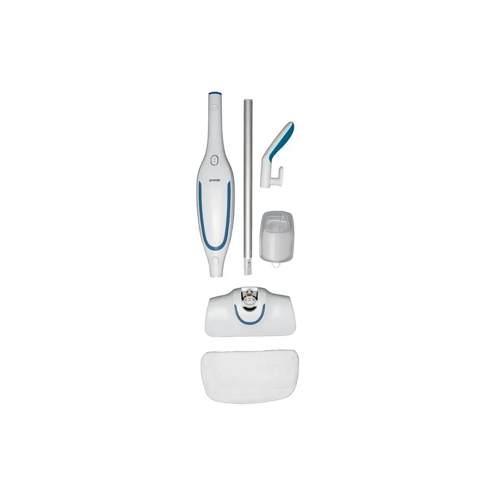 ორთქლით საწმენდი Gorenje SC1200W, 1200W, 0.35L, Steam Mop, White