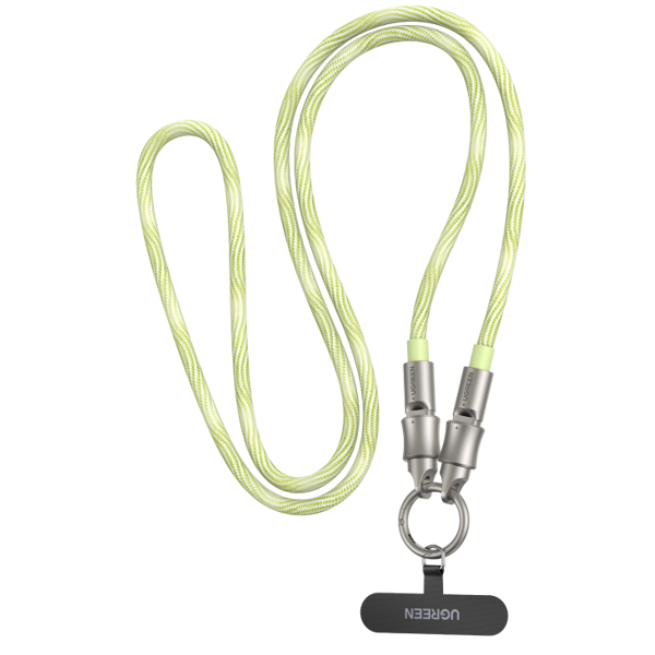Type-C To Type-C PD Fast Charging  Lanyard Cable UGREEN L508 (35500), 60W, 1.2m, Green
