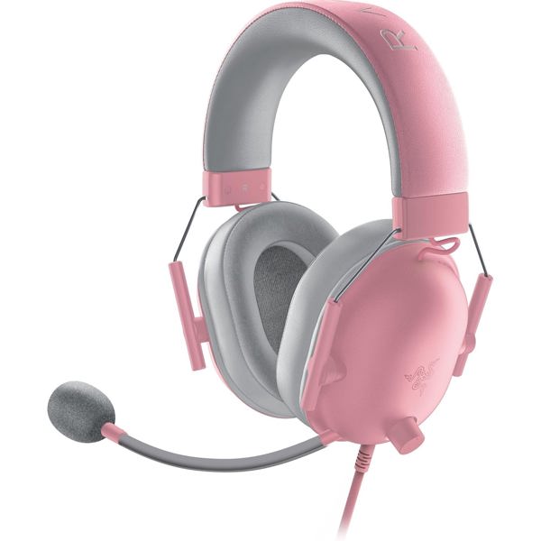 ყურსასმენი Razer RZ04-03241400-R3G1 BlackShark V2 X for PlayStation, Gaming Headset, Wired, 3.5mm, Quartz Pink