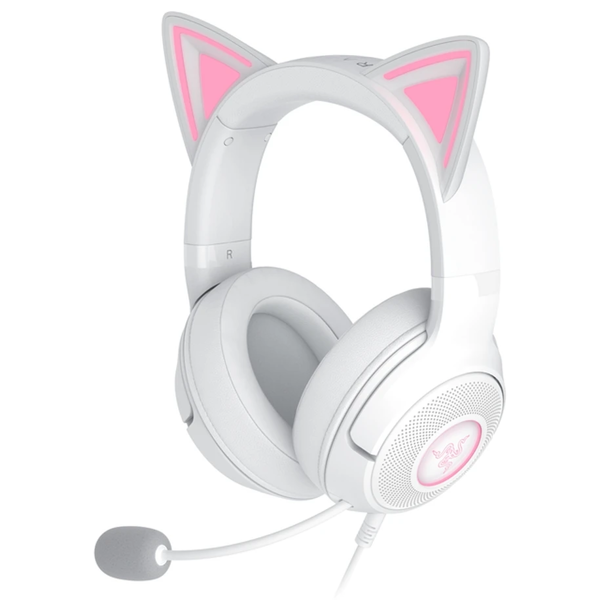 ყურსასმენი Razer RZ04-04730600-R3M1 Kraken Kitty V2, Gaming Headset, Wired, USB, White